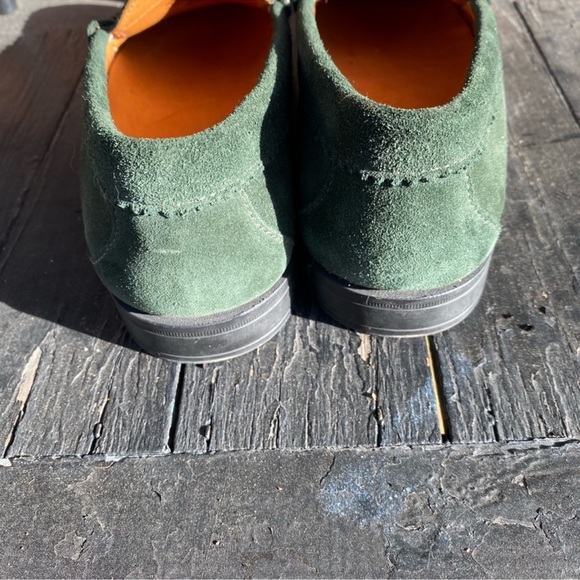 J. Crew Winona suede loafers Green Suede Loafers - Picture 4 of 10
